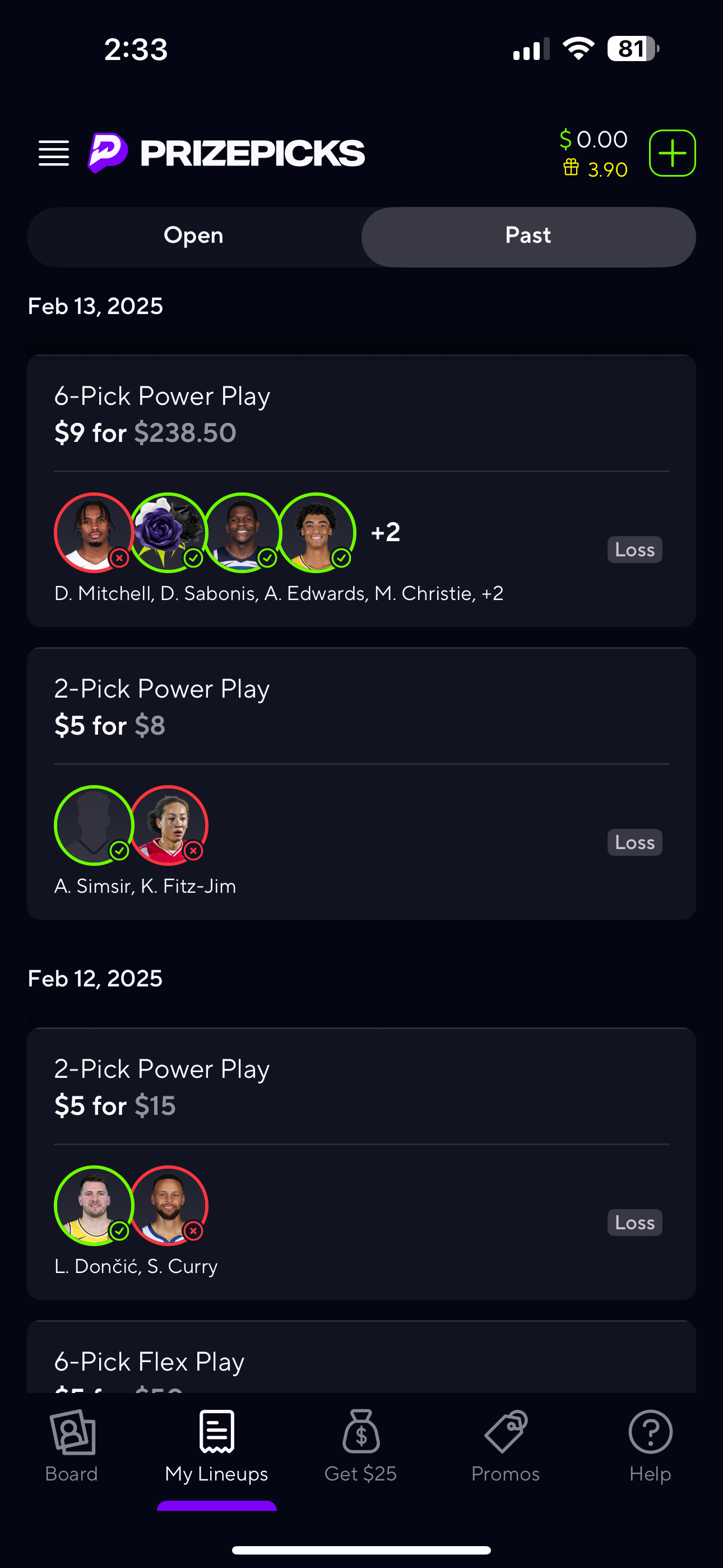 Bet #1